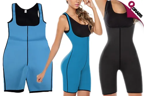 For QR129, Take Your Workout to the Next Level with Women’s Reversible Exercise Slimming Full Body Suits - Available in 5 Sizes! (QR270 Value)